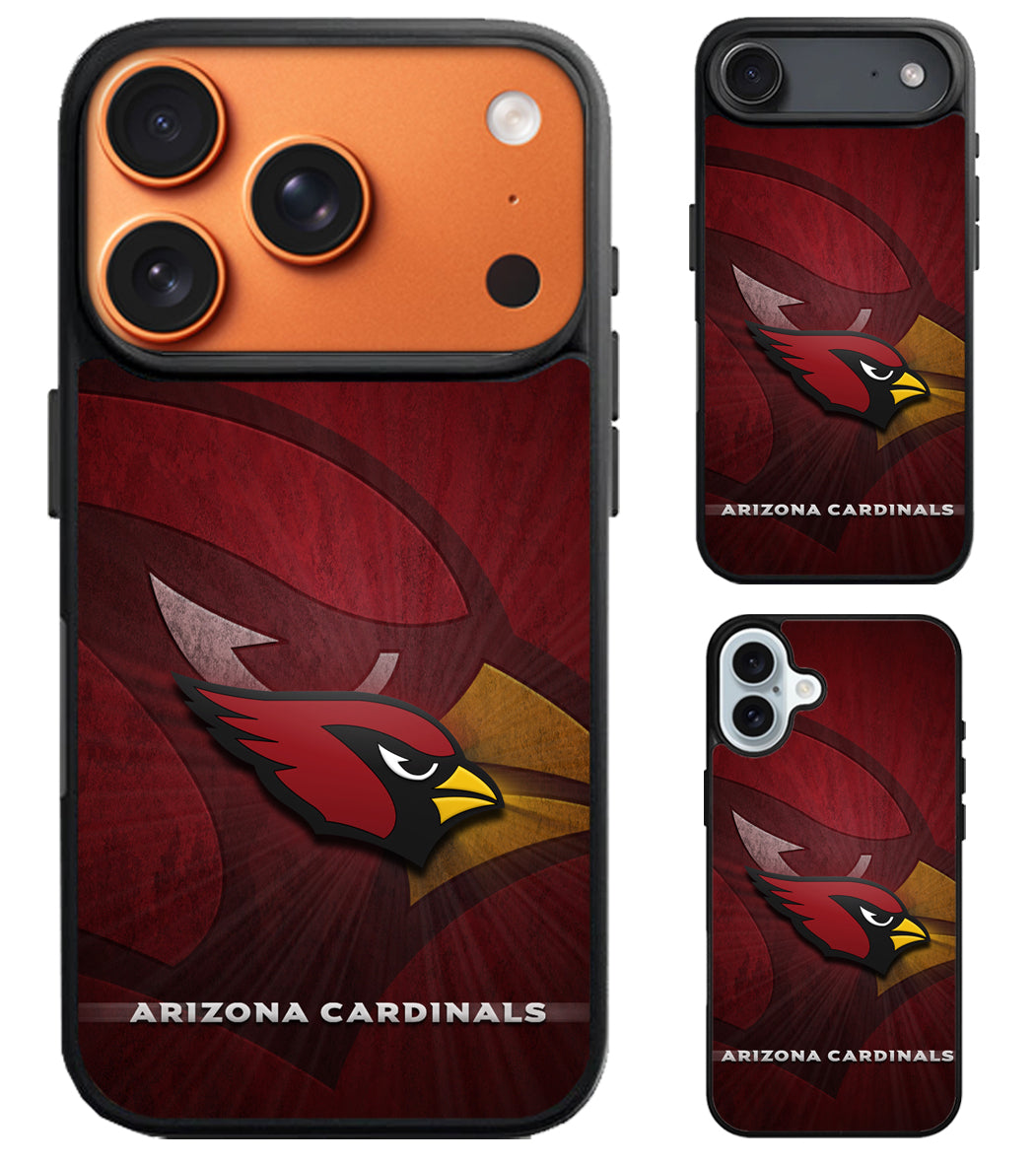 Arizona Cardinals Logo Background iPhone Air | iPhone 17 | 17 Pro | 17 Pro Max Case