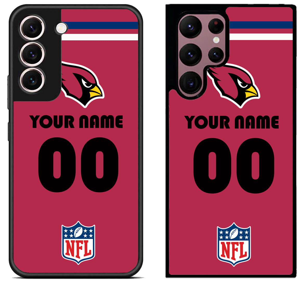 Custom Personalized Arizona Cardinals NFL Samsung Galaxy S22 | S22+ | S22 Ultra Case