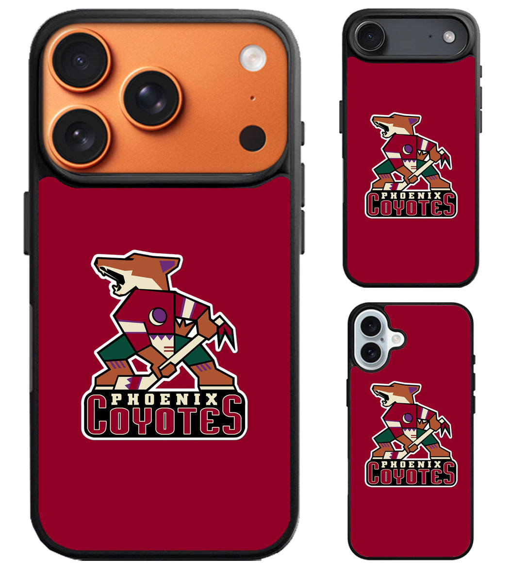 Arizona Coyotes Red iPhone Air | iPhone 17 | 17 Pro | 17 Pro Max Case