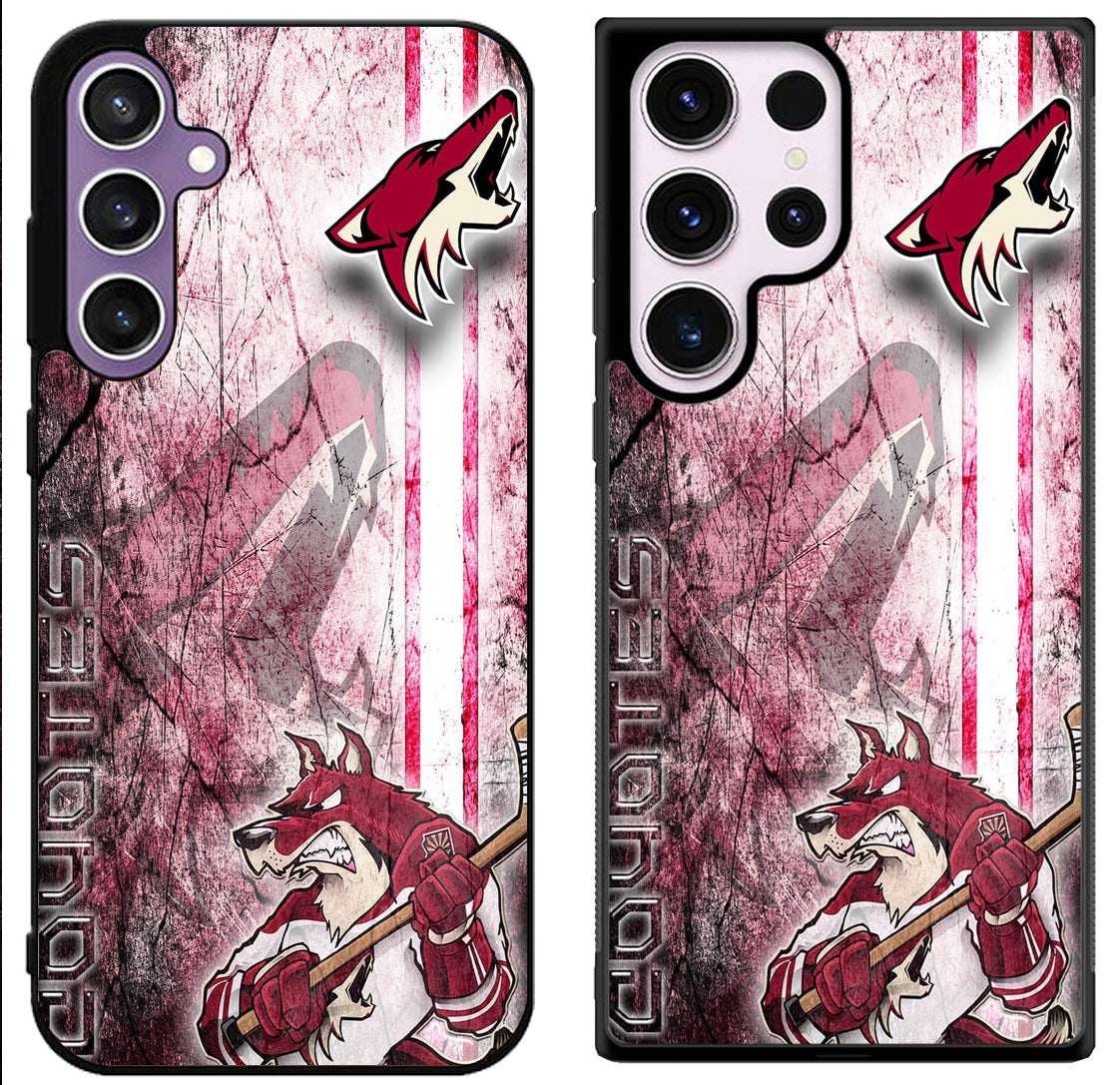 Arizona Coyotes Wallpaper Samsung Galaxy S24 | S24+ | S24 Ultra Case