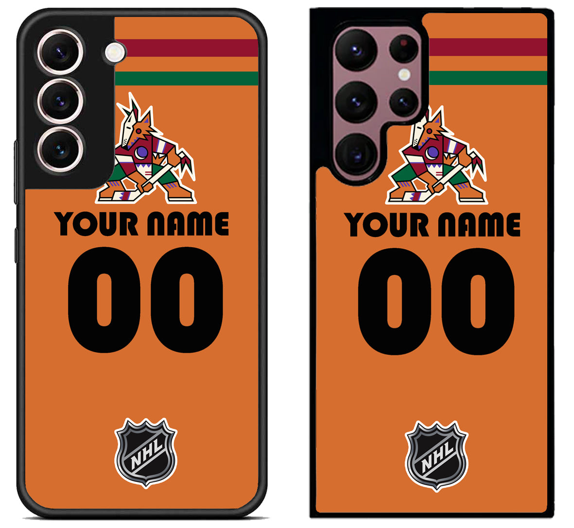Custom Personalized Arizona Coyotes NHL Samsung Galaxy S22 | S22+ | S22 Ultra Case