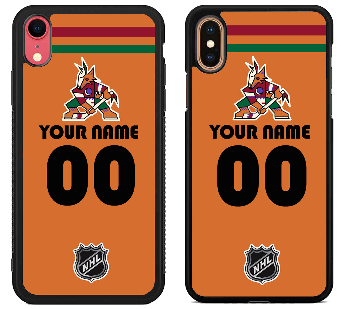 Custom Personalized Arizona Coyotes NHL iPhone X | Xs | Xr | Xs Max Case