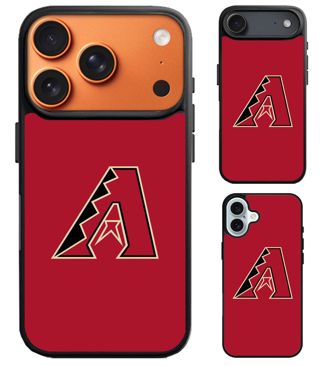 Arizona Diamondbacks Red iPhone Air | iPhone 17 | 17 Pro | 17 Pro Max Case