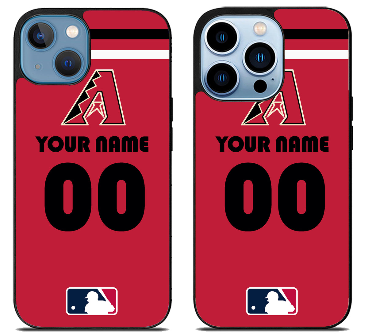Custom Personalized Arizona Diamondbacks MLB iPhone 13 | 13 Mini | 13 Pro | 13 Pro Max Case