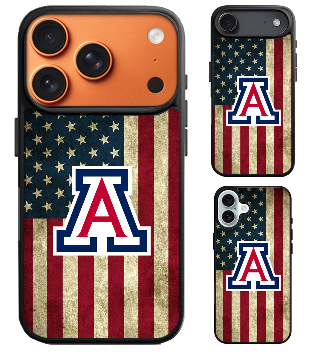 Arizona Wildcats Flag iPhone Air | iPhone 17 | 17 Pro | 17 Pro Max Case
