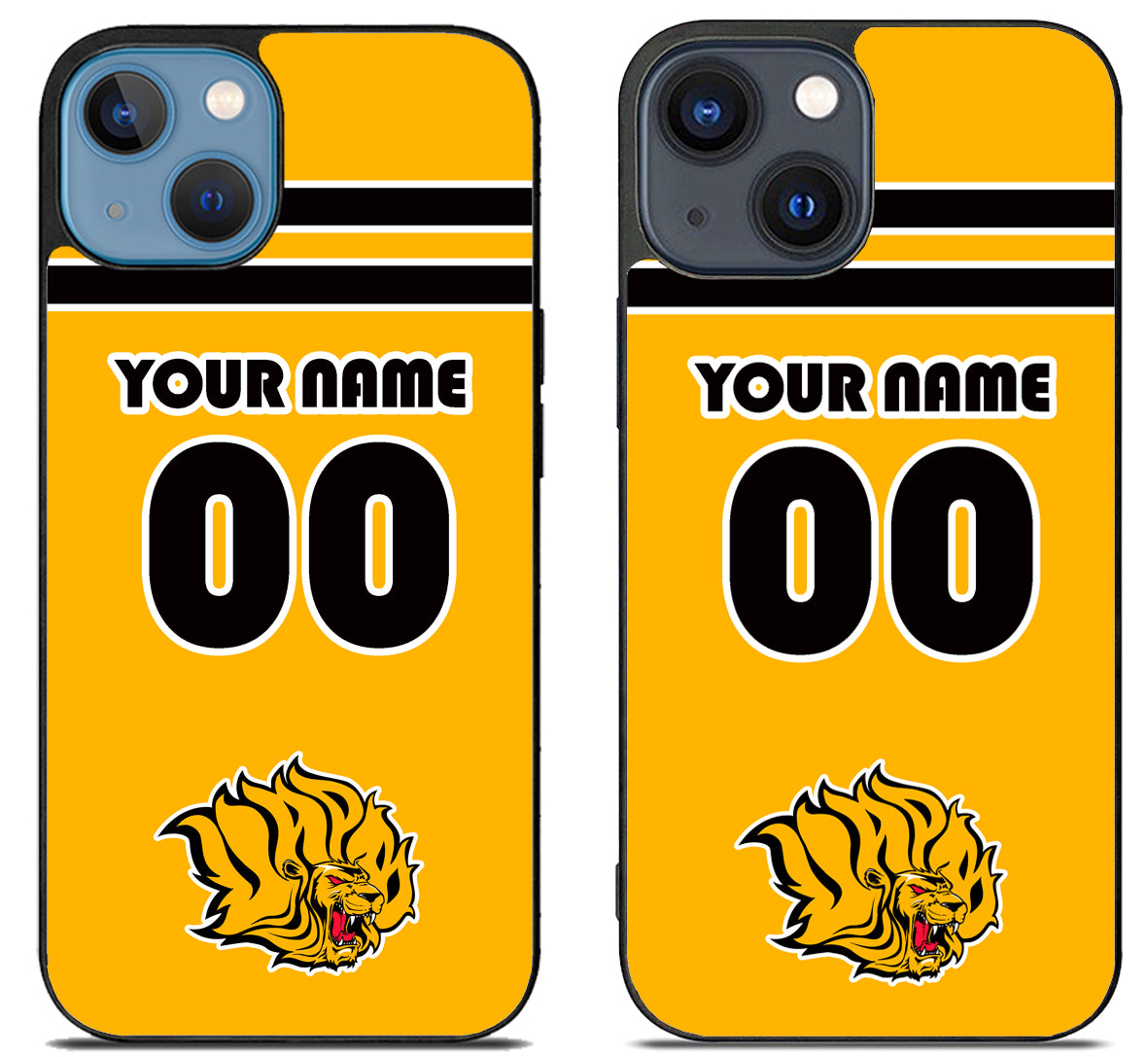 Custom Personalized Arkansas-Pine Bluff Golden Lions iPhone 15 | iPhone 15 Plus Case
