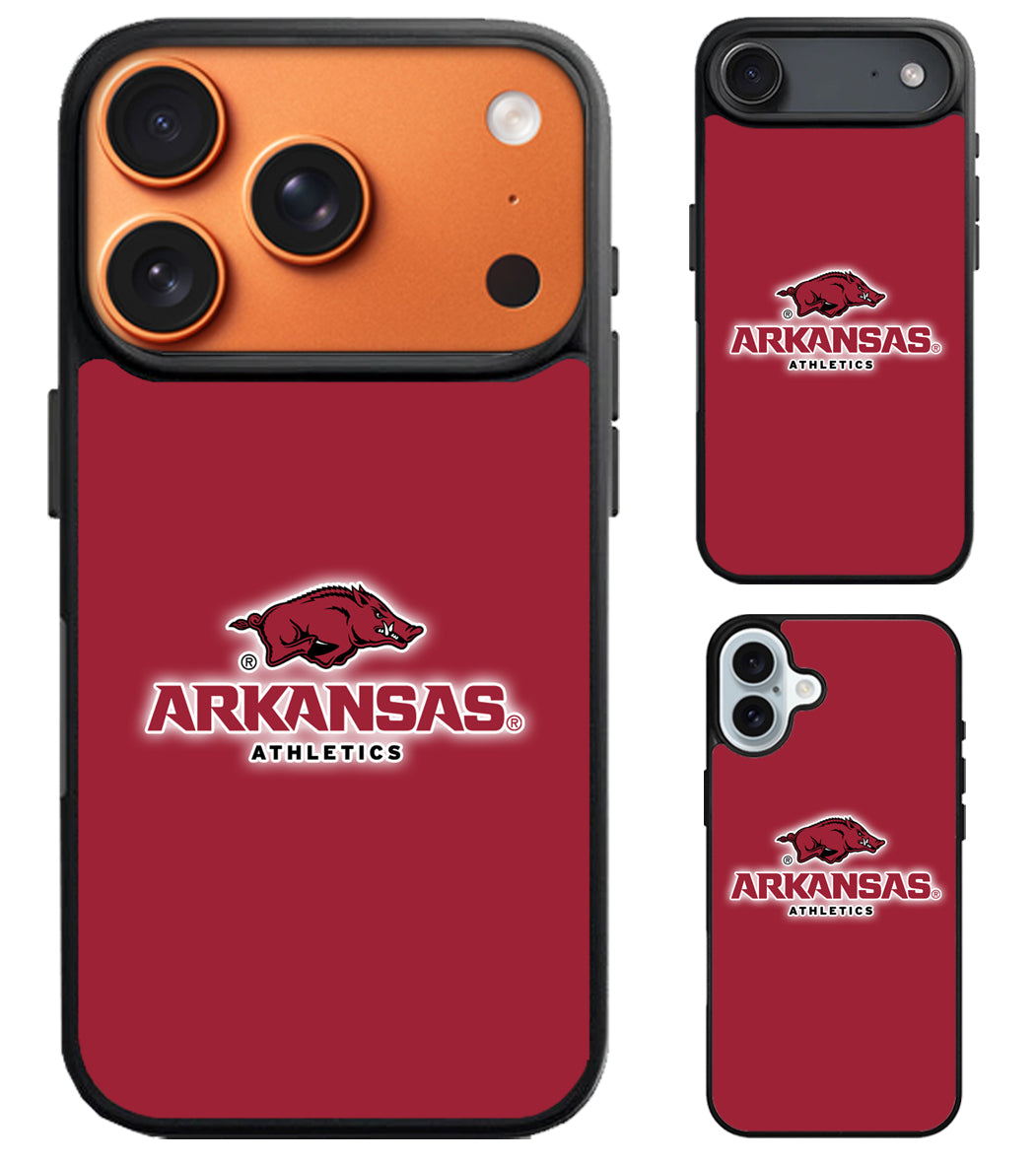 Arkansas Razorbacks Athletics iPhone Air | iPhone 17 | 17 Pro | 17 Pro Max Case