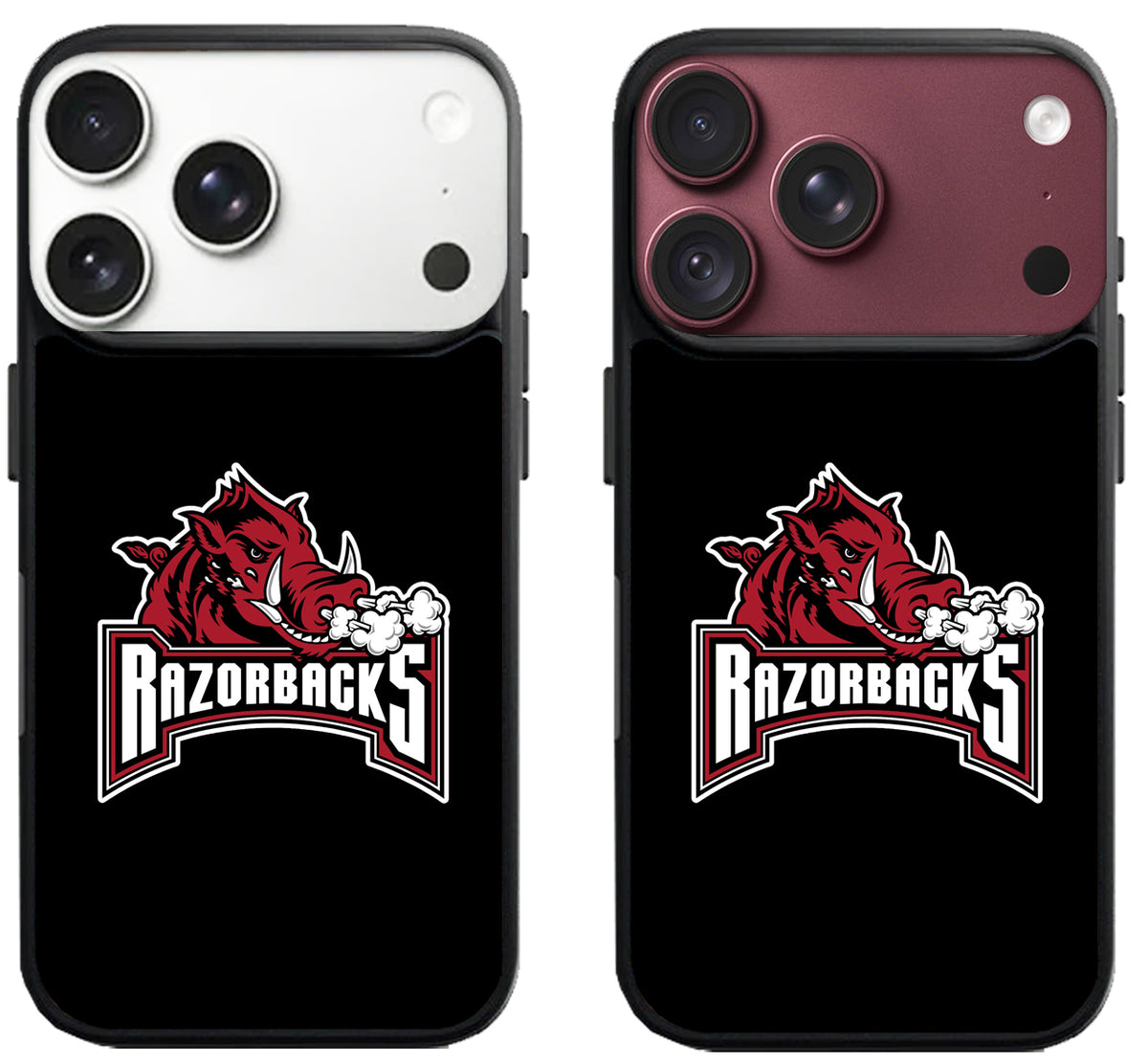 Arkansas Razorbacks Black iPhone 18 Pro | 18 Pro Max Case