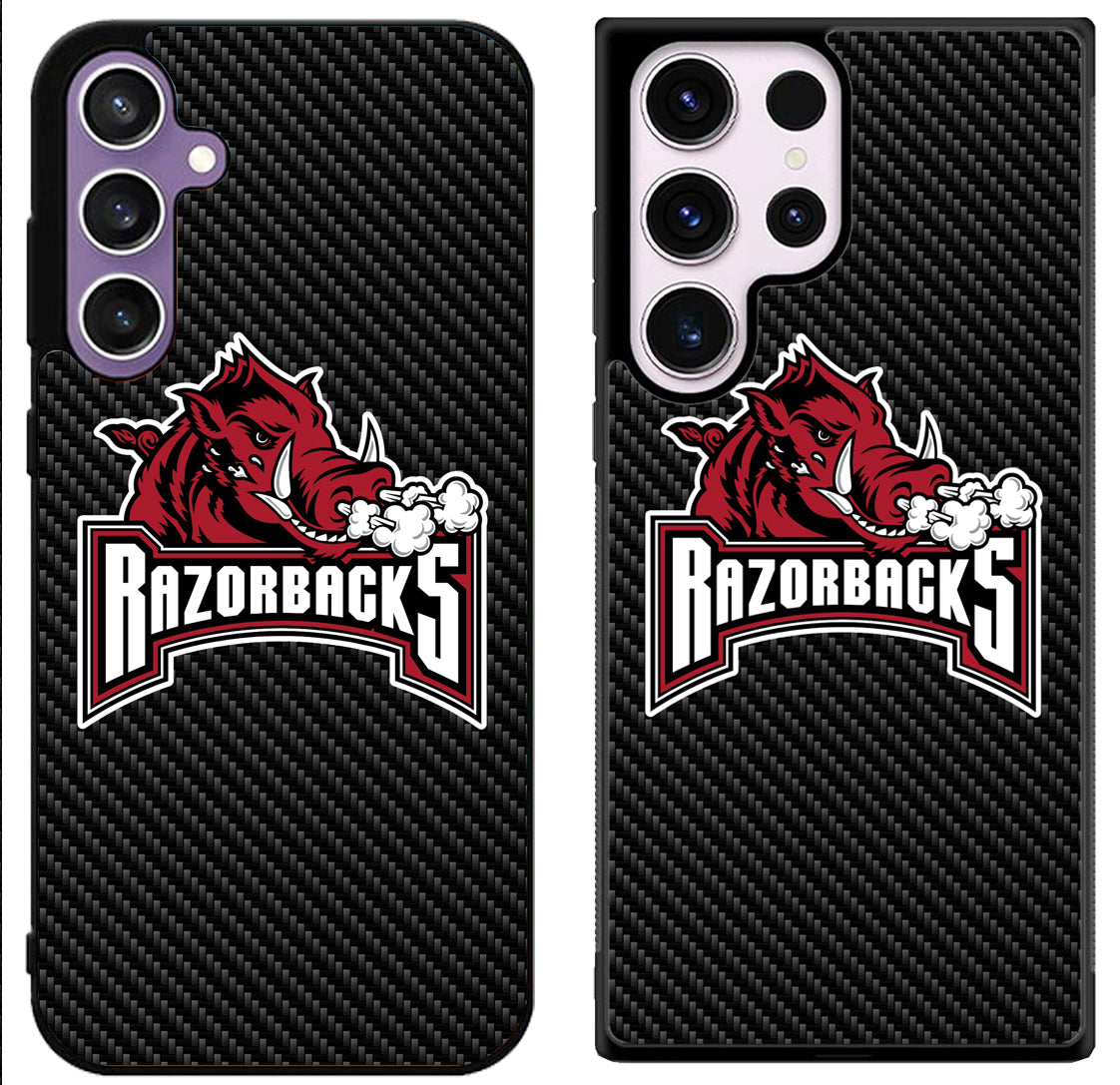 Arkansas Razorbacks Carbon Samsung Galaxy S24 | S24+ | S24 Ultra Case