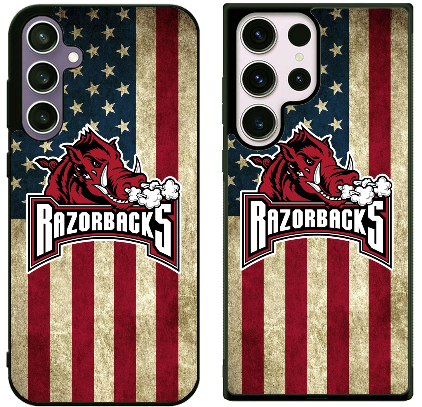 Arkansas Razorbacks Flag Samsung Galaxy S25 | S25+ | S25 Ultra Case