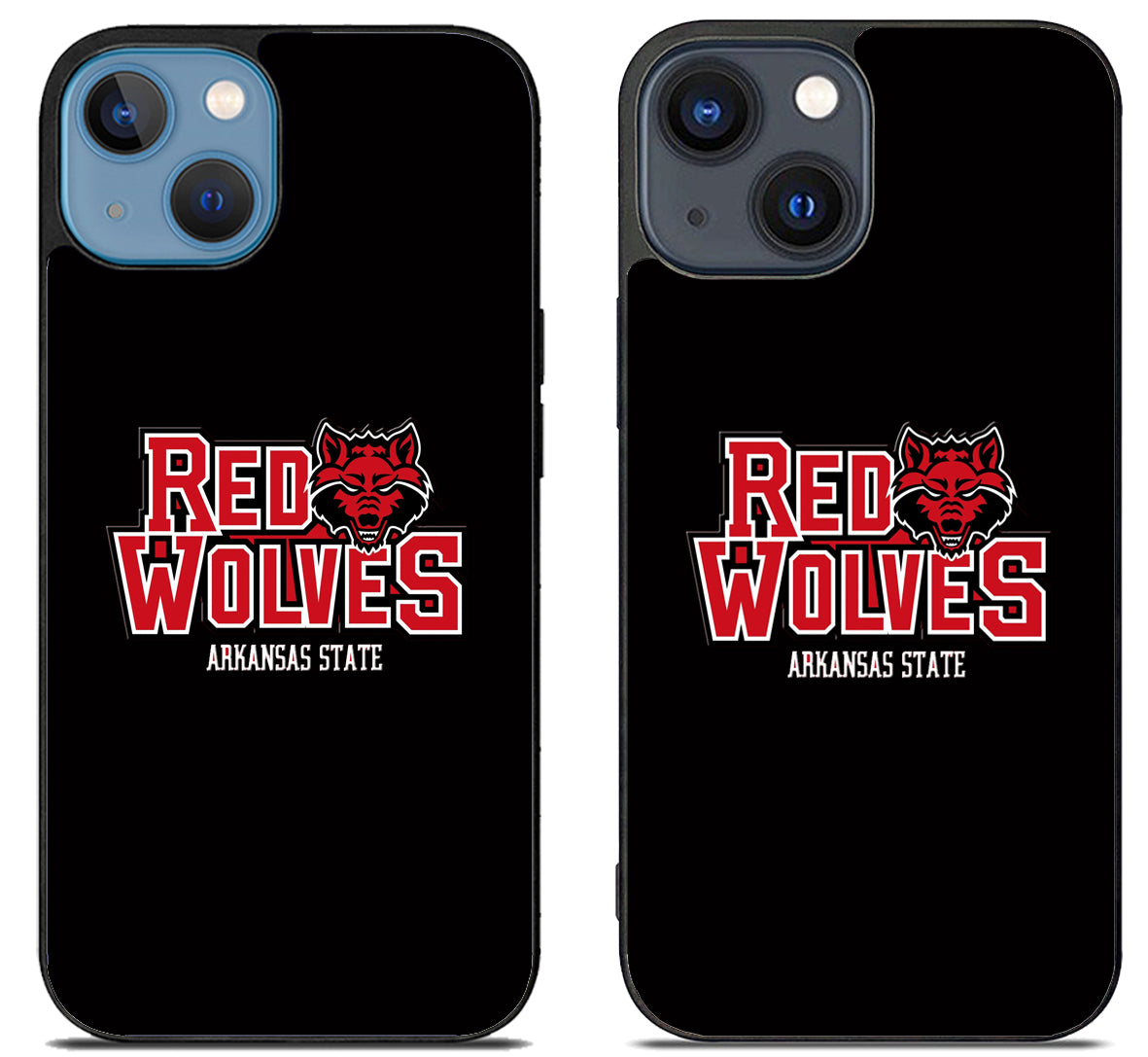 Arkansas State Red Wolves Black iPhone 15 | iPhone 15 Plus Case