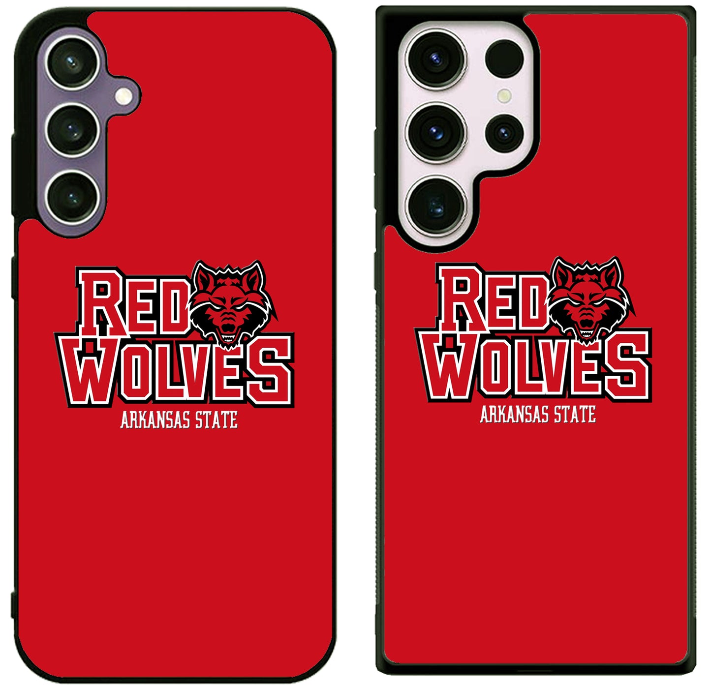 Arkansas State Red Wolves Logo Samsung Galaxy S25 | S25+ | S25 Ultra Case