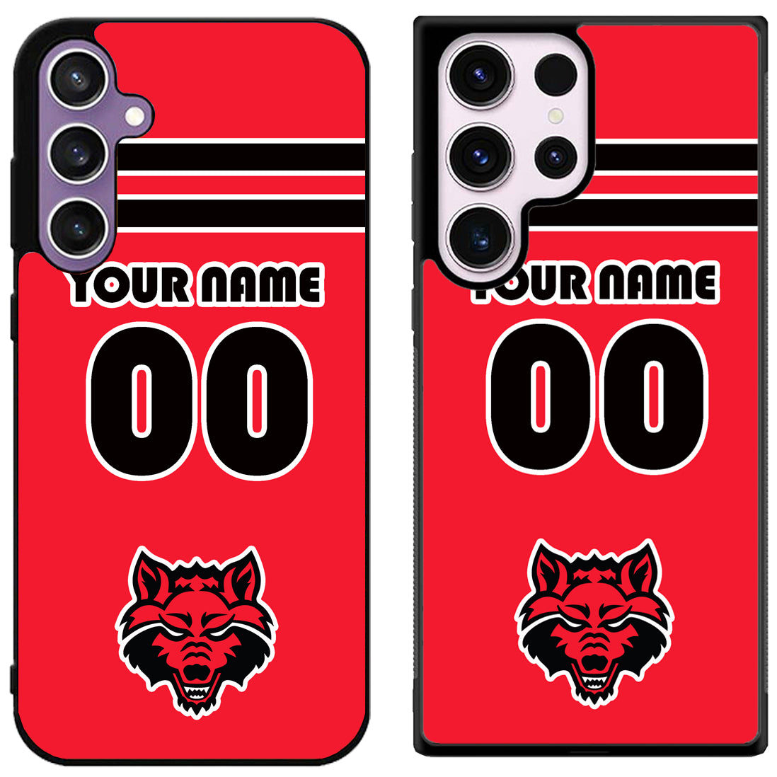 Custom Personalized Arkansas State Red Wolves Samsung Galaxy S24 | S24+ | S24 Ultra Case