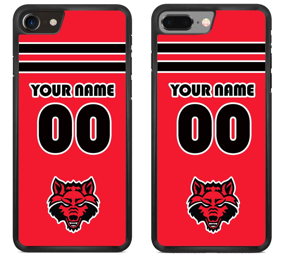 Custom Personalized Arkansas State Red Wolves iPhone 8 | 8 Plus Case