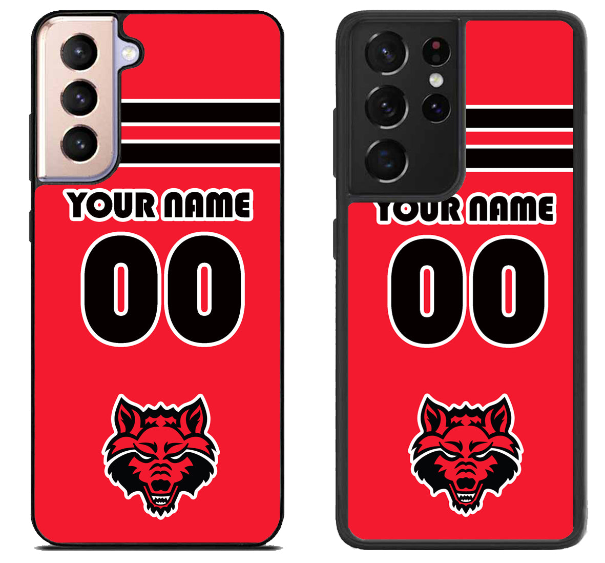 Custom Personalized Arkansas State Red Wolves Samsung Galaxy S21 | S21 FE | S21+ | S21 Ultra Case