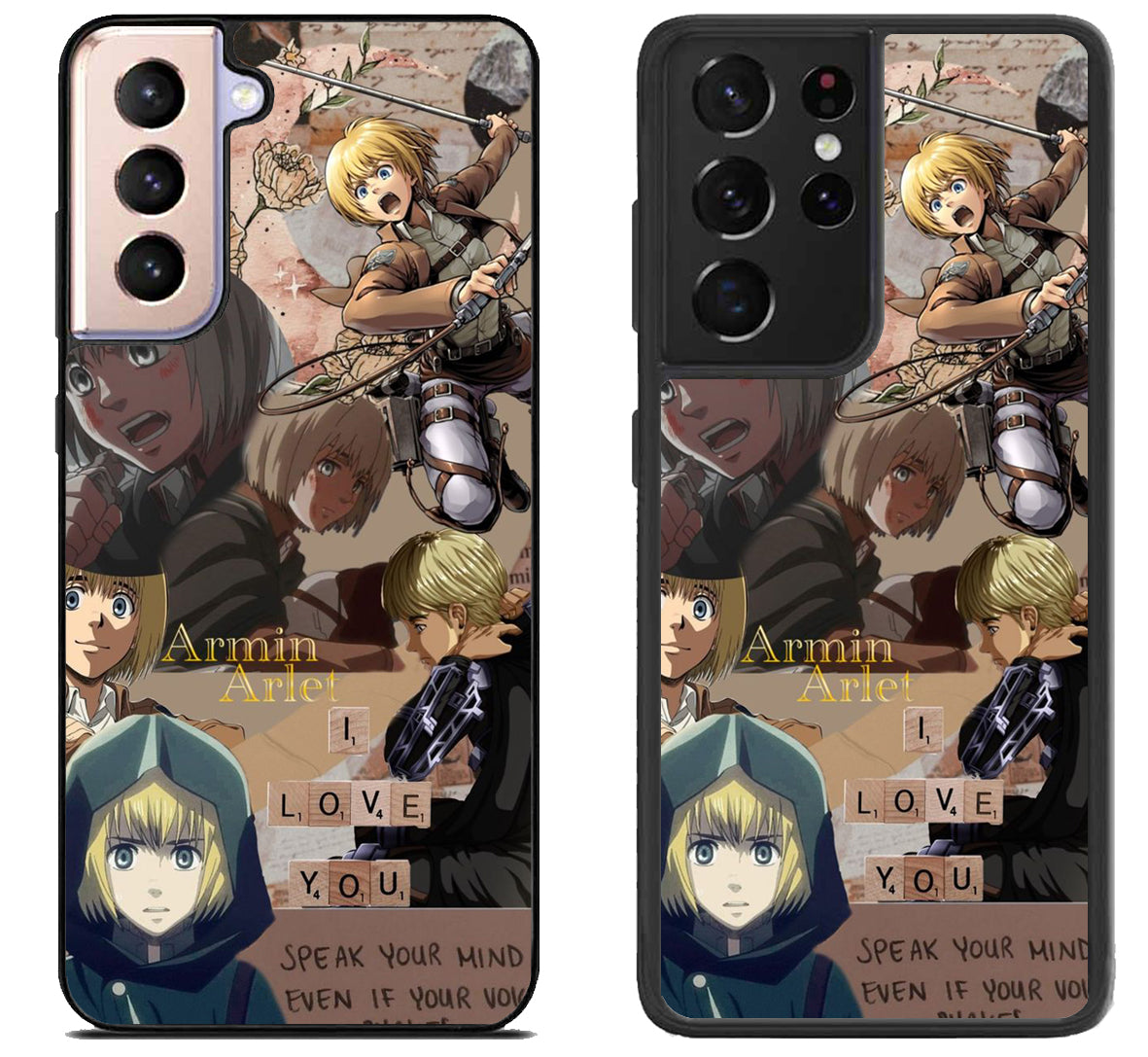 Armin Arlert Attack on Titan Cool Samsung Galaxy S21 | S21 FE | S21+ | S21 Ultra Case