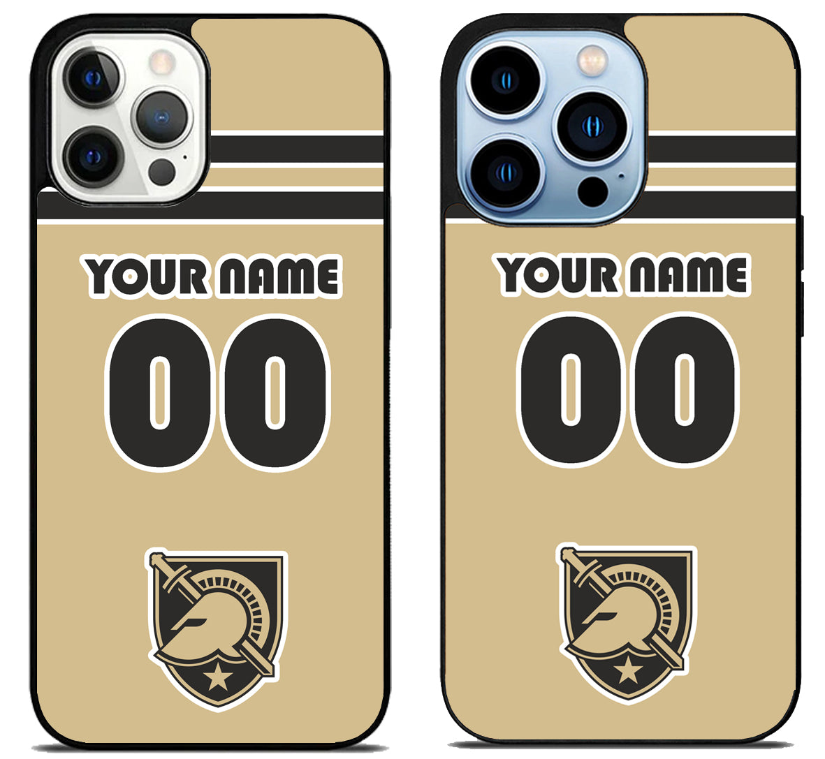 Custom Personalized Army Black Knights iPhone 15 Pro | iPhone 15 Pro Max Case