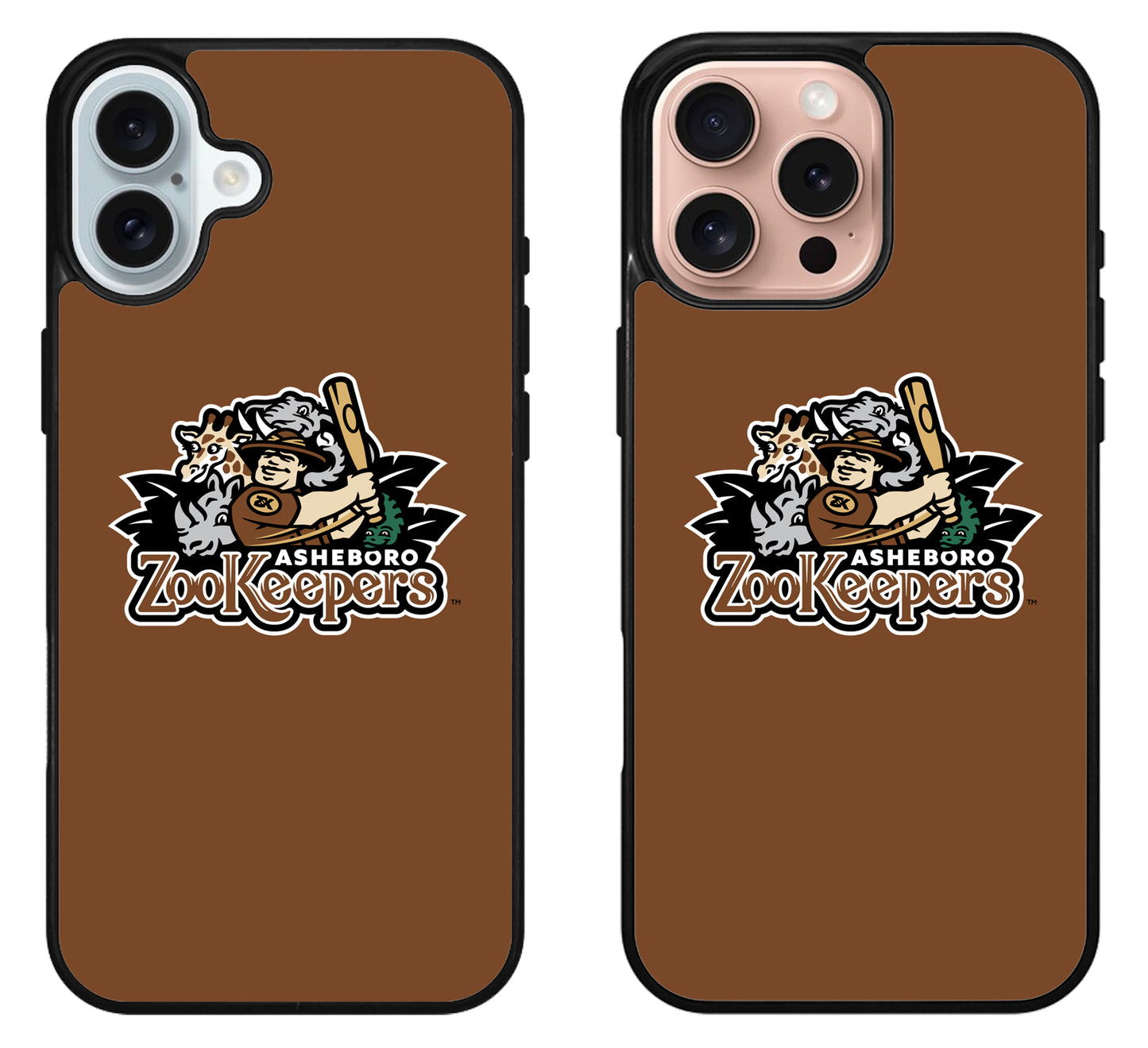 Asheboro ZooKeepers Logo iPhone 16 | 16 Plus | 16 Pro | 16 Pro Max Case