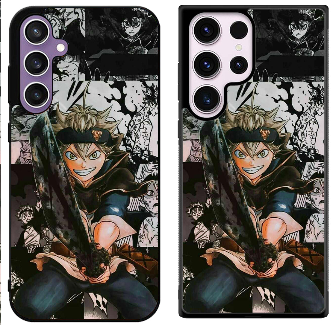 Asta Black Clover Collage Samsung Galaxy S24 | S24+ | S24 Ultra Case