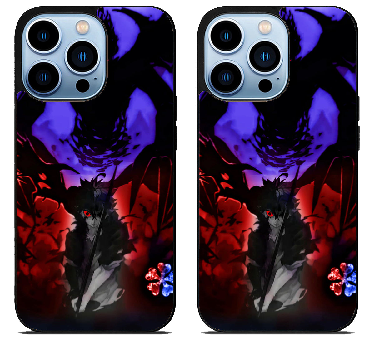 Asta Black Clover Cover iPhone 15 Pro | iPhone 15 Pro Max Case