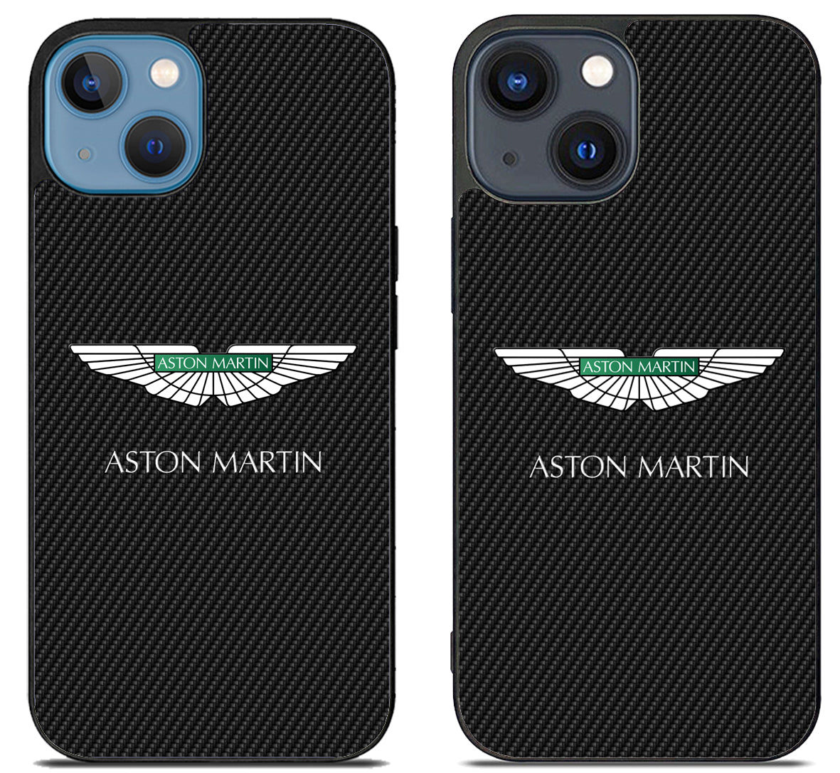 Aston Martin Black Carbon iPhone 15 | iPhone 15 Plus Case