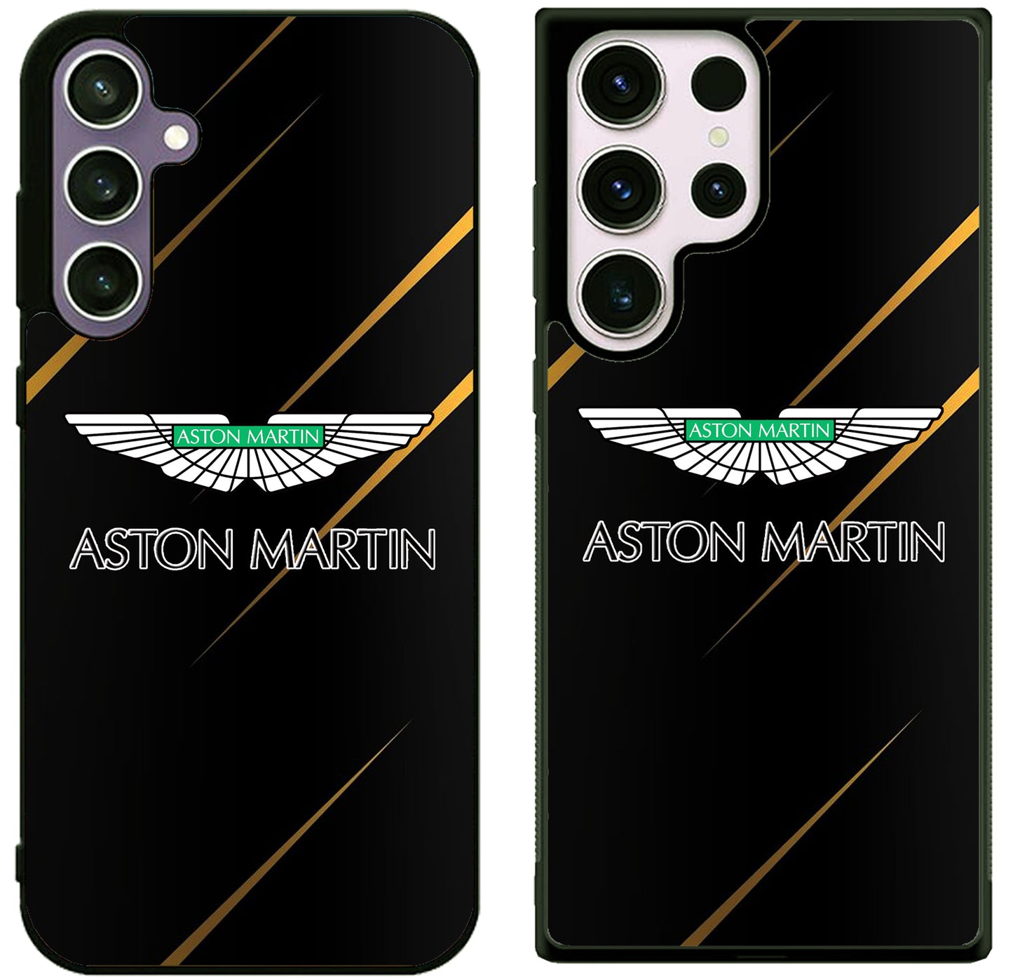 Aston Martin Black Metallic Samsung Galaxy S25 | S25+ | S25 Ultra Case