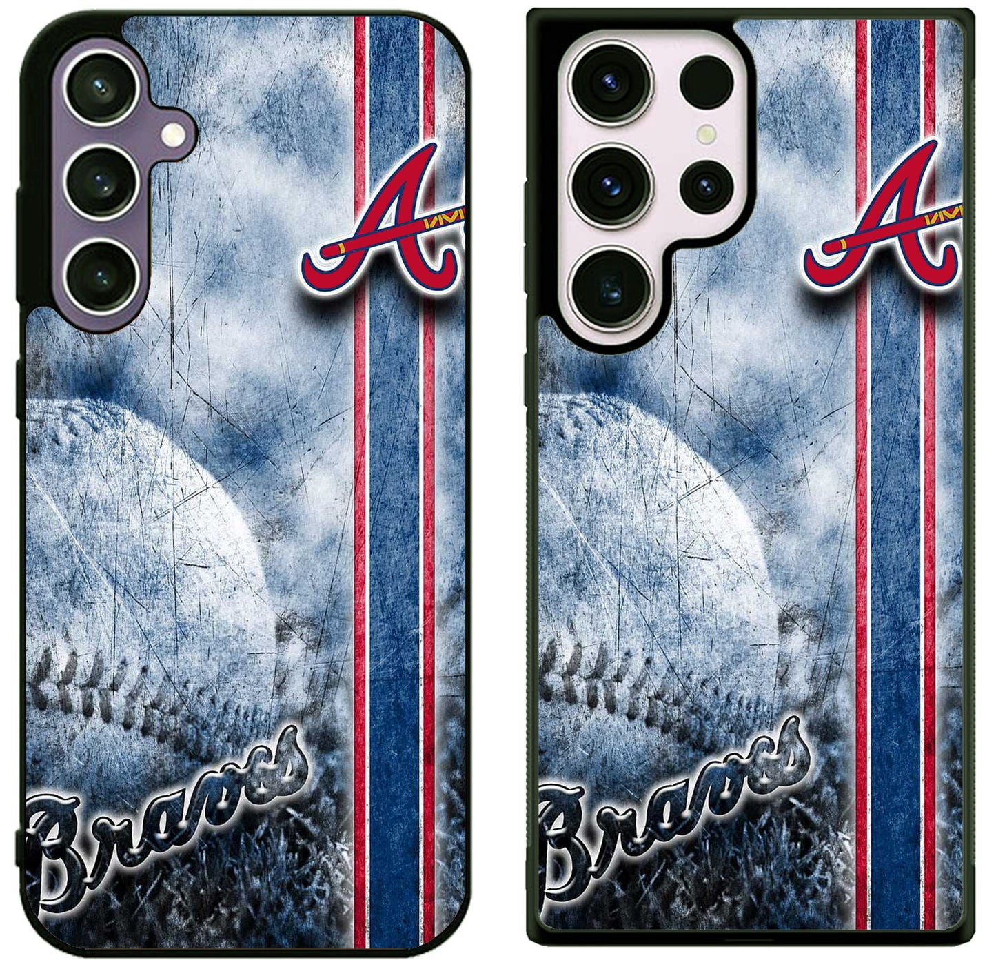 Atlanta Braves Background Samsung Galaxy S25 | S25+ | S25 Ultra Case