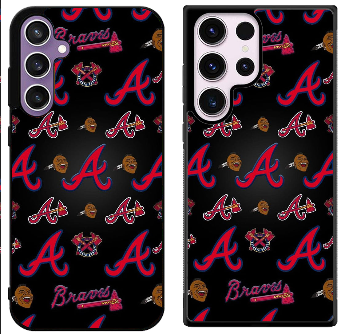 Atlanta Braves Collage Samsung Galaxy S24 | S24+ | S24 Ultra Case