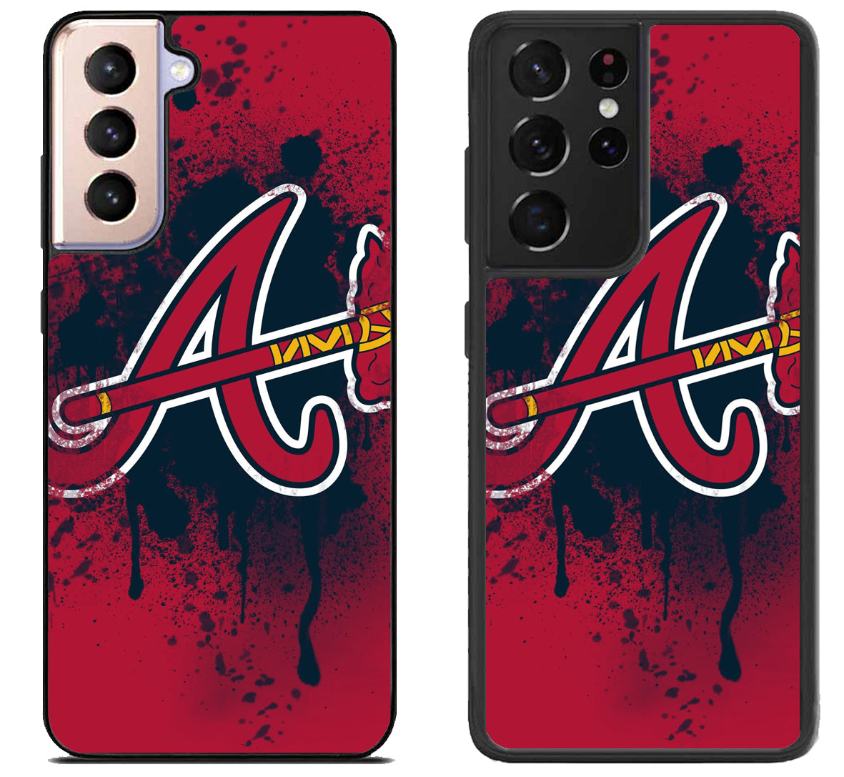 Atlanta Braves Logo Artwork Samsung Galaxy S21 | S21 FE | S21+ | S21 Ultra Case