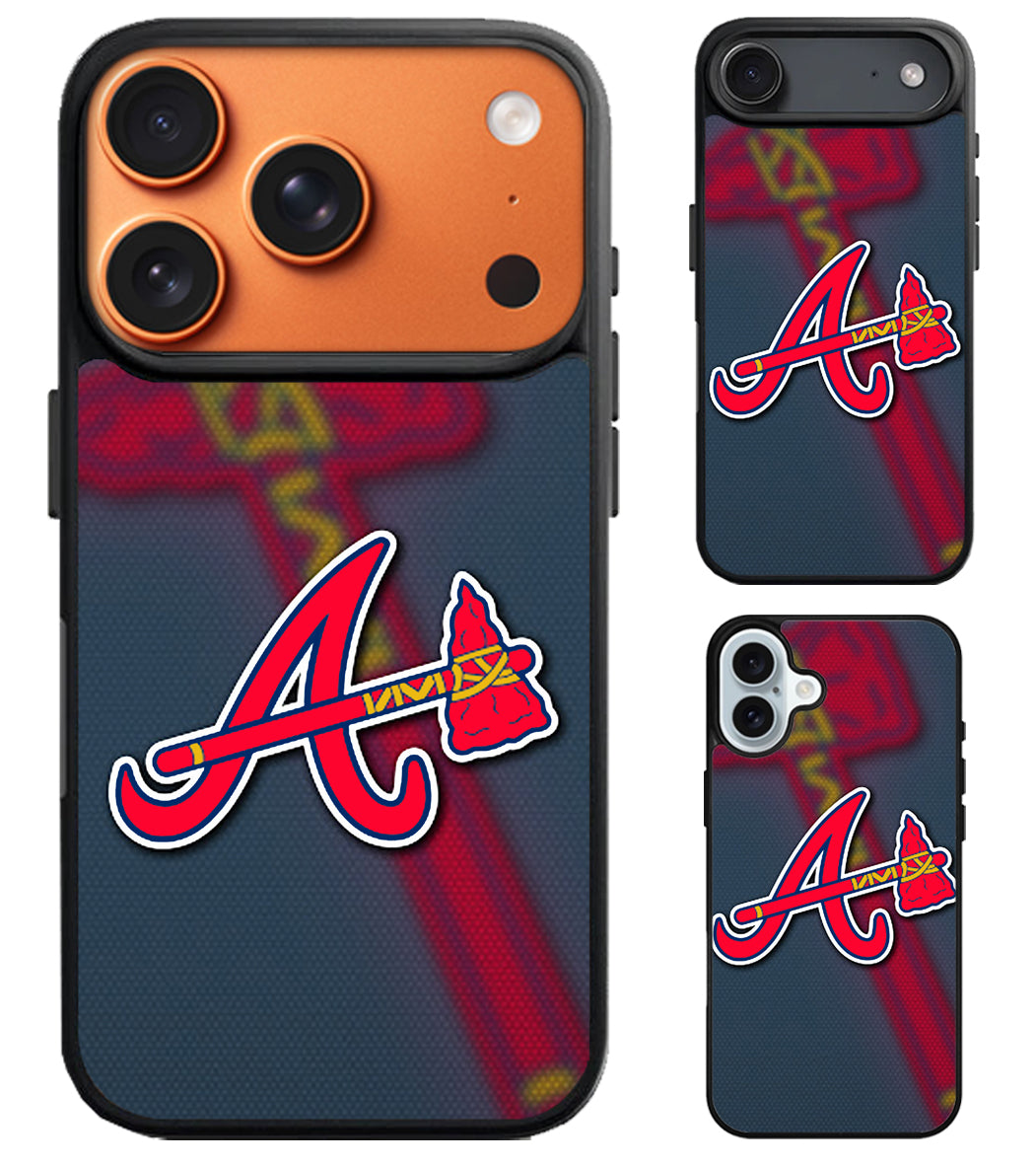 Atlanta Braves Wallpaper iPhone Air | iPhone 17 | 17 Pro | 17 Pro Max Case