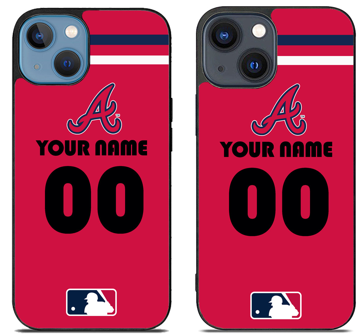 Custom Personalized Atlanta Braves MLB iPhone 15 | iPhone 15 Plus Case