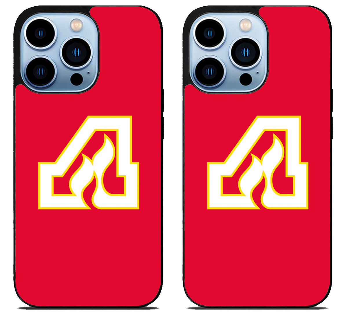 Atlanta Flames Red iPhone 15 Pro | iPhone 15 Pro Max Case