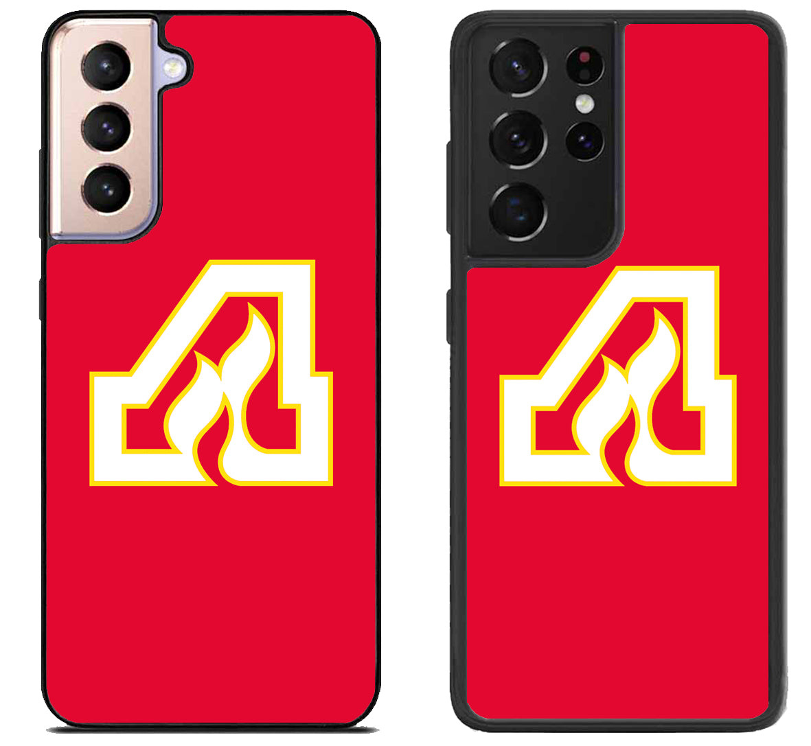 Atlanta Flames Red Samsung Galaxy S21 | S21 FE | S21+ | S21 Ultra Case