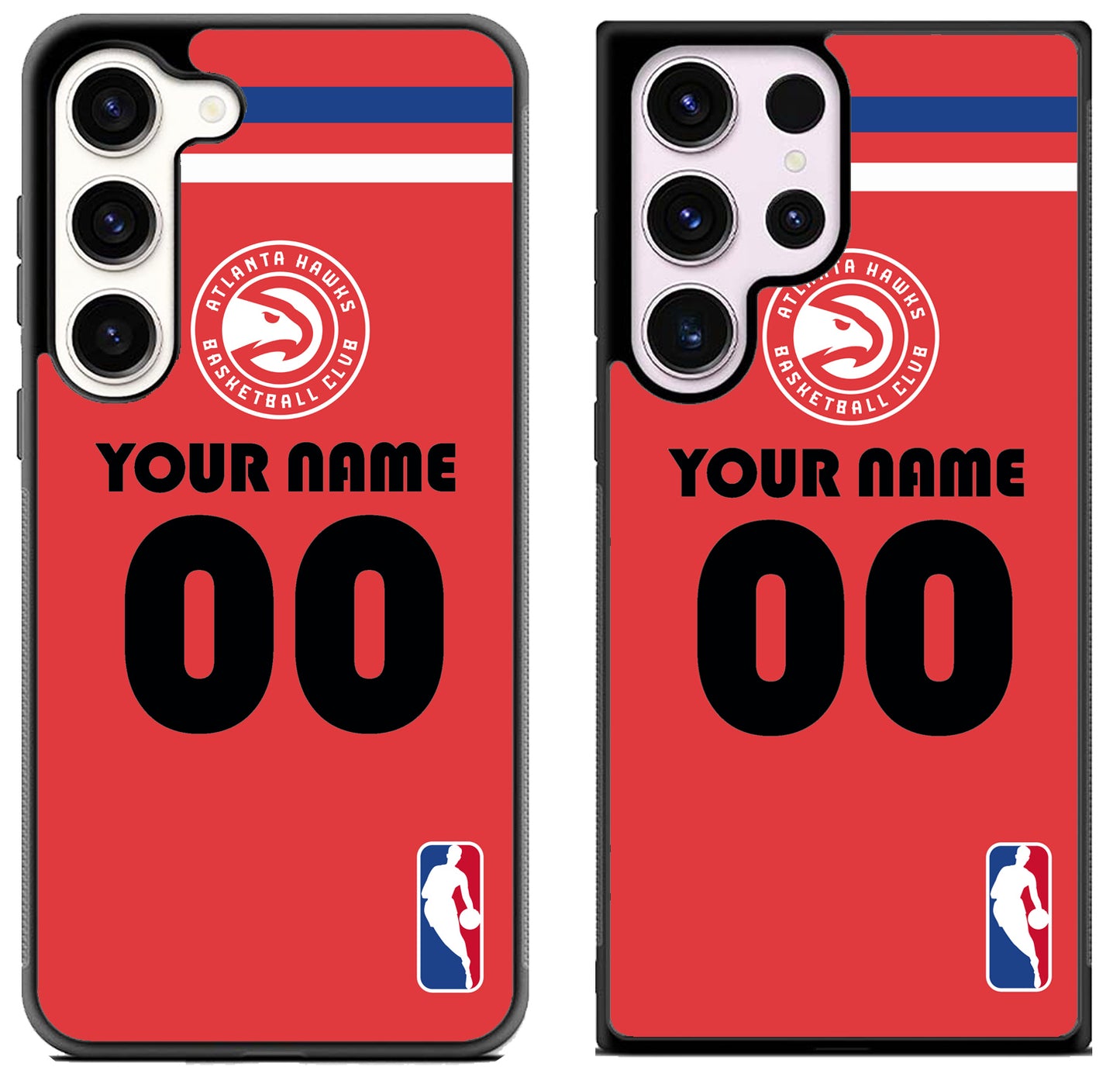 Custom Personalized Atlanta Hawks NBA Samsung Galaxy S23 | S23+ | S23 Ultra Case