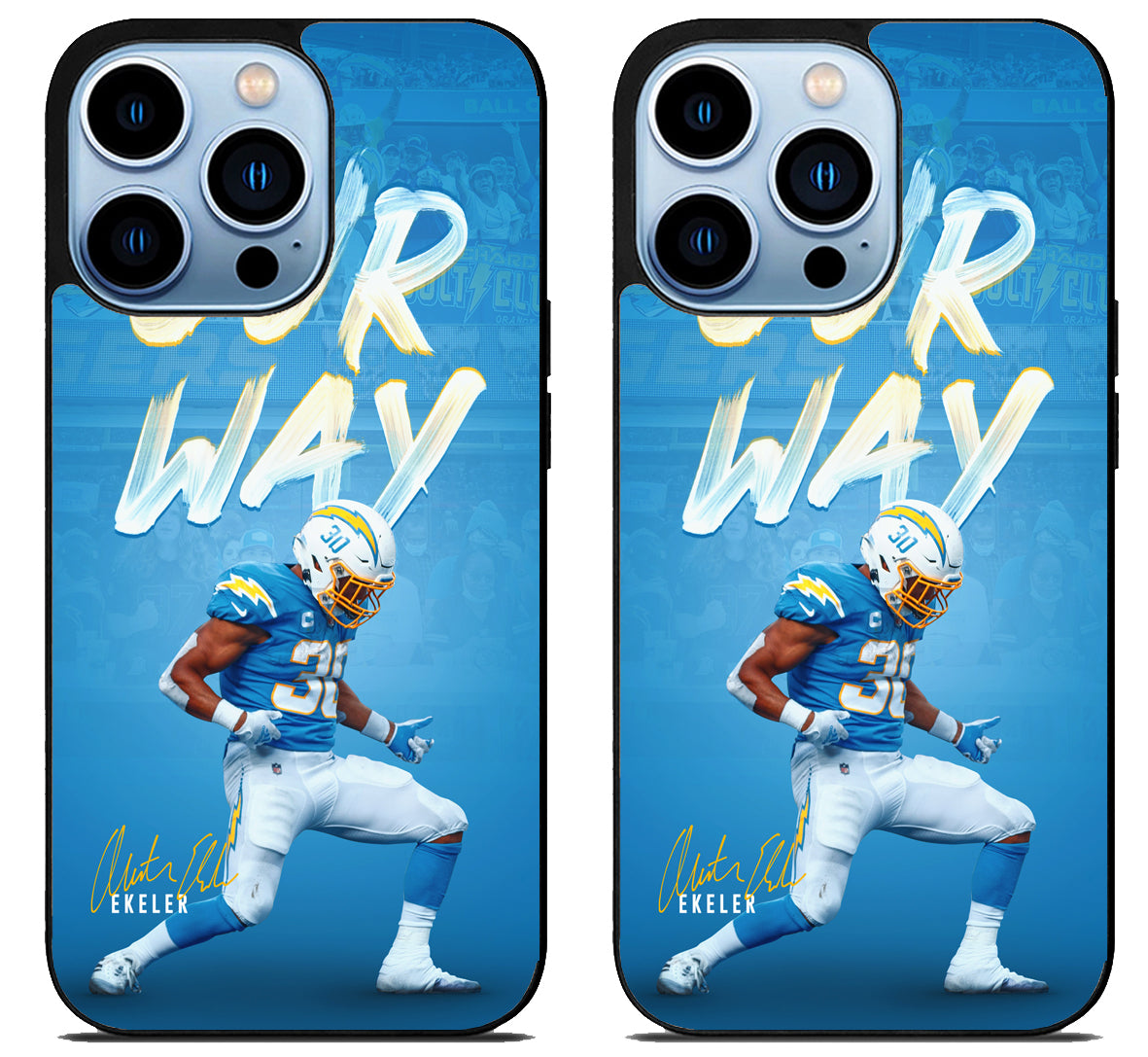 Austin Ekeler Los Angeles Chargers iPhone 15 Pro | iPhone 15 Pro Max Case