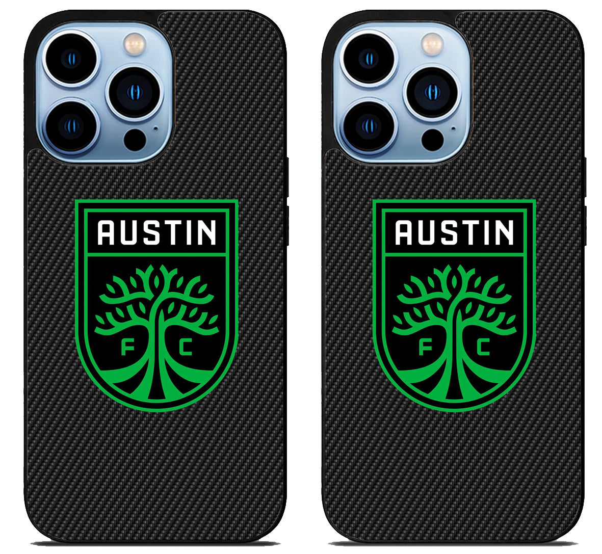 Austin FC Black Carbon iPhone 15 Pro | iPhone 15 Pro Max Case