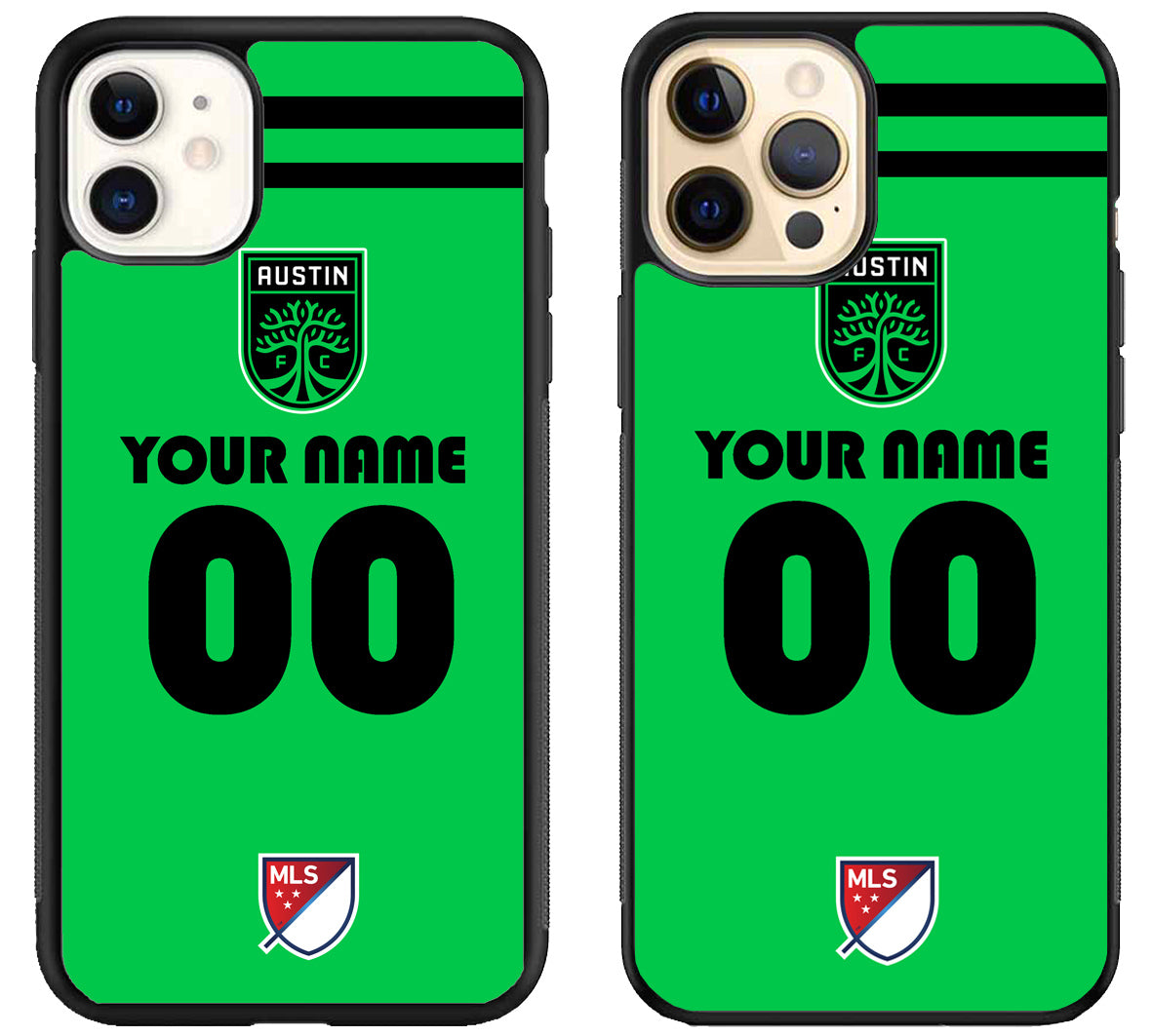 Custom Personalized Austin FC MLS iPhone 12 | 12 Mini | 12 Pro | 12 Pro Max Case