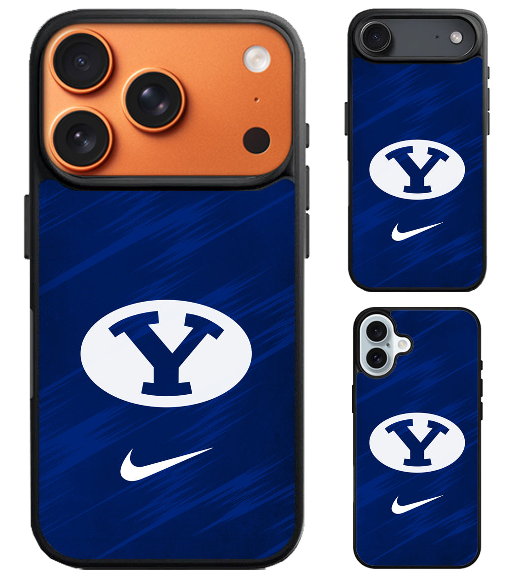 BYU Cougars Logo Cool iPhone Air | iPhone 17 | 17 Pro | 17 Pro Max Case