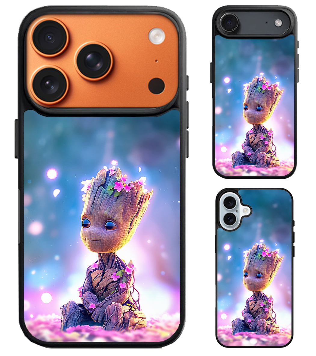 Baby Groot Cute iPhone Air | iPhone 17 | 17 Pro | 17 Pro Max Case