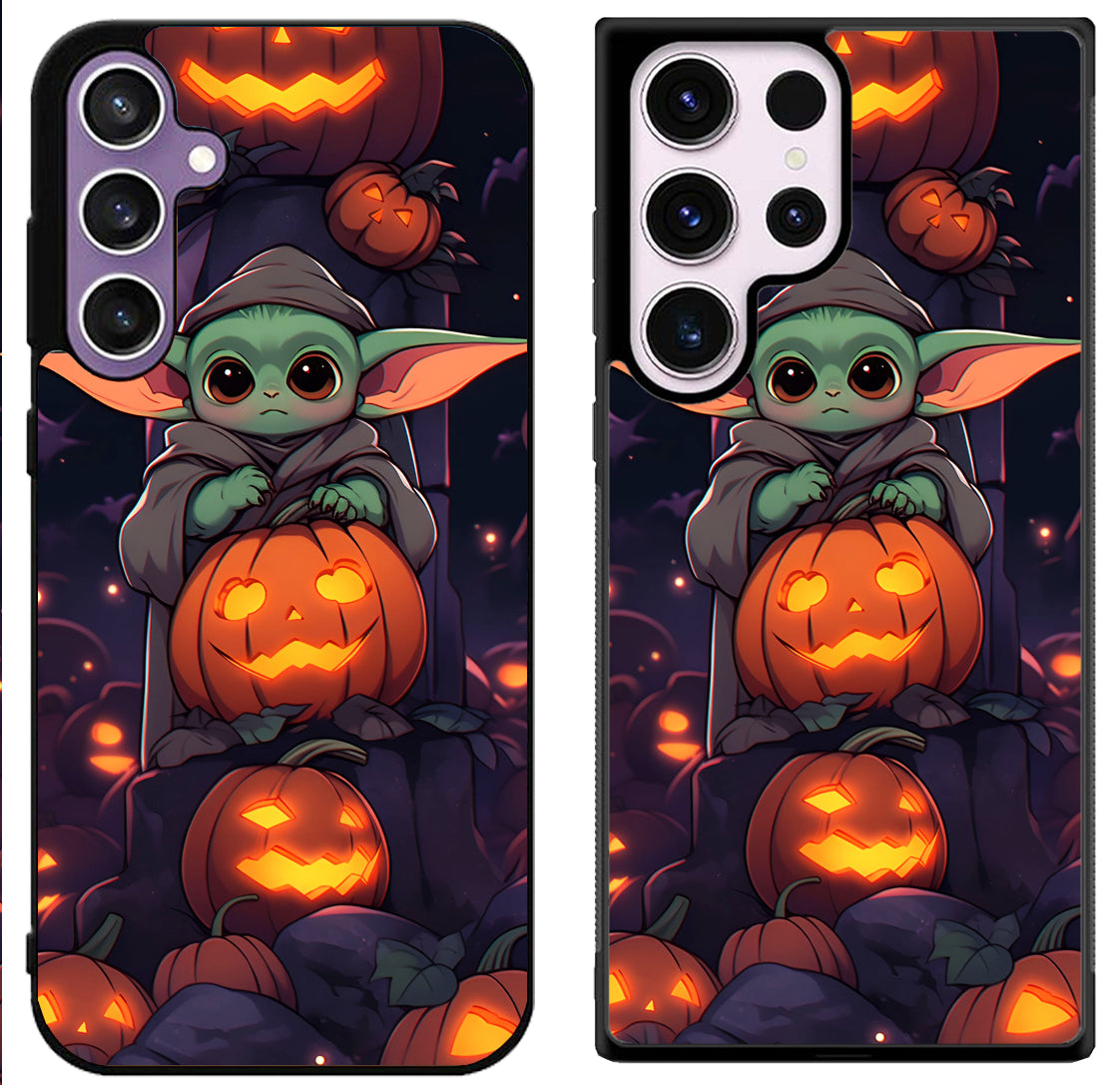Baby Yoda Halloween Cover Samsung Galaxy S24 | S24+ | S24 Ultra Case