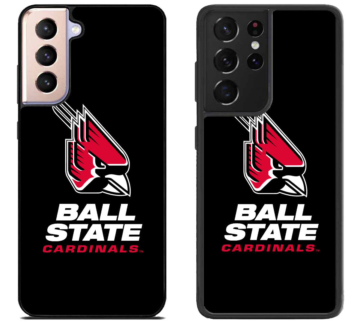Ball State Cardinals Logo Samsung Galaxy S21 | S21 FE | S21+ | S21 Ultra Case