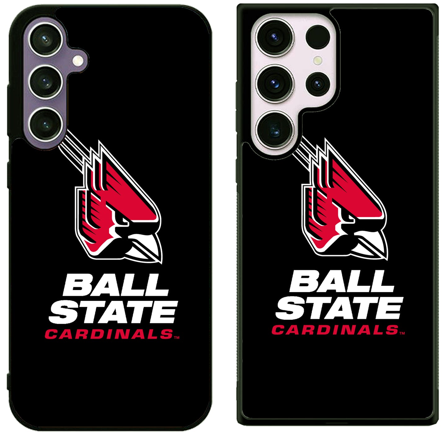 Ball State Cardinals Logo Samsung Galaxy S25 | S25+ | S25 Ultra Case