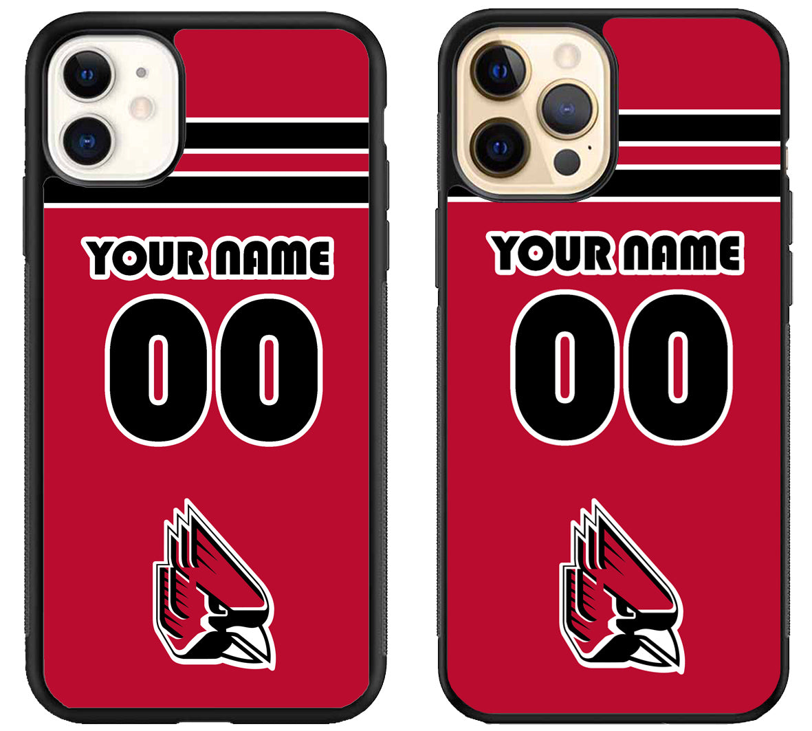 Custom Personalized Ball State Cardinals iPhone 12 | 12 Mini | 12 Pro | 12 Pro Max Case