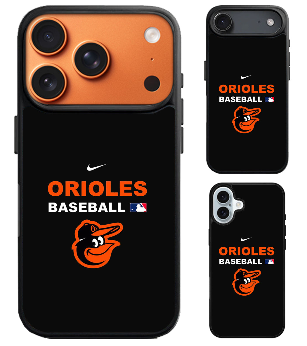 Baltimore Orioles Baseball iPhone Air | iPhone 17 | 17 Pro | 17 Pro Max Case