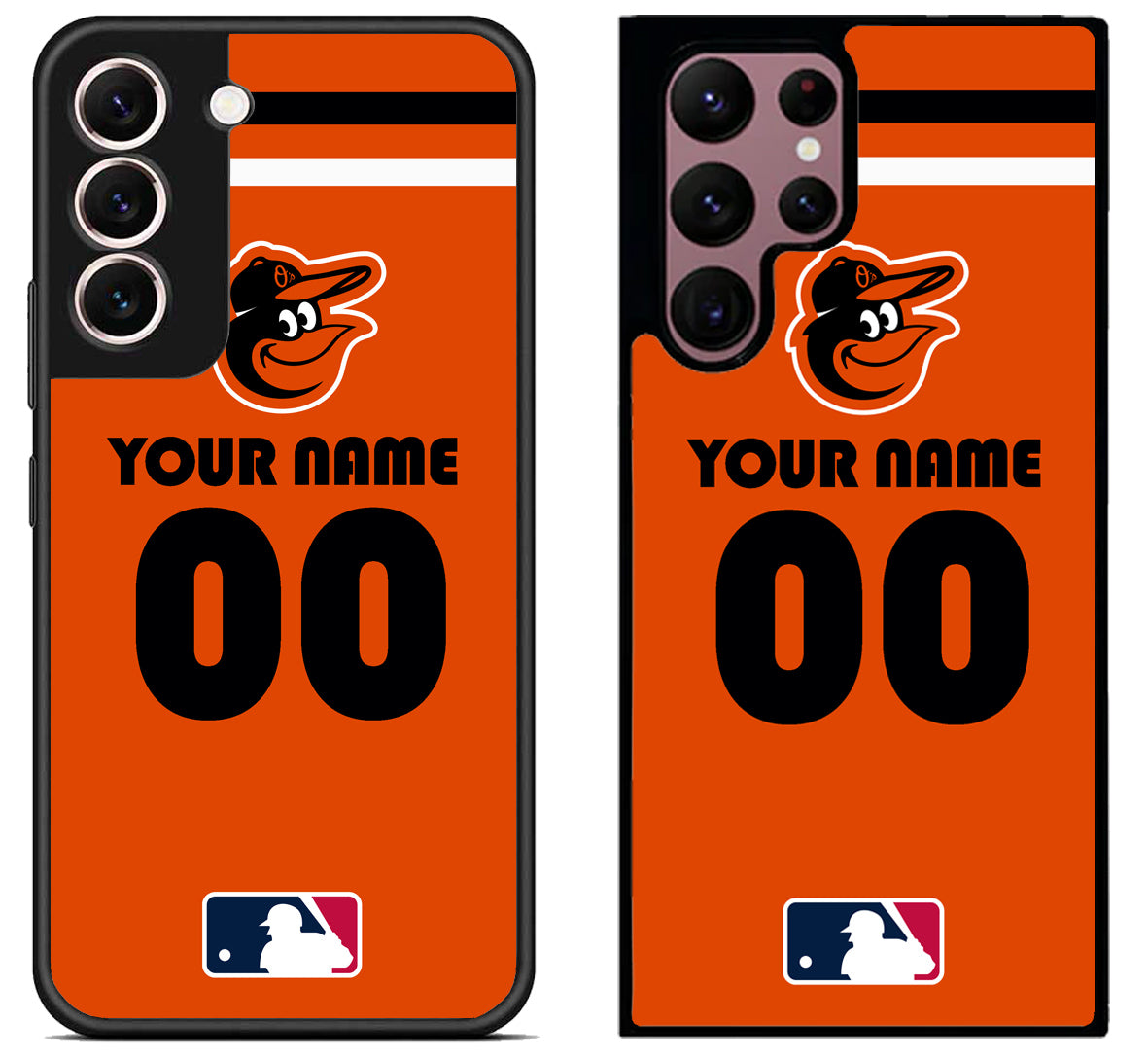 Custom Personalized Baltimore Orioles MLB Samsung Galaxy S22 | S22+ | S22 Ultra Case