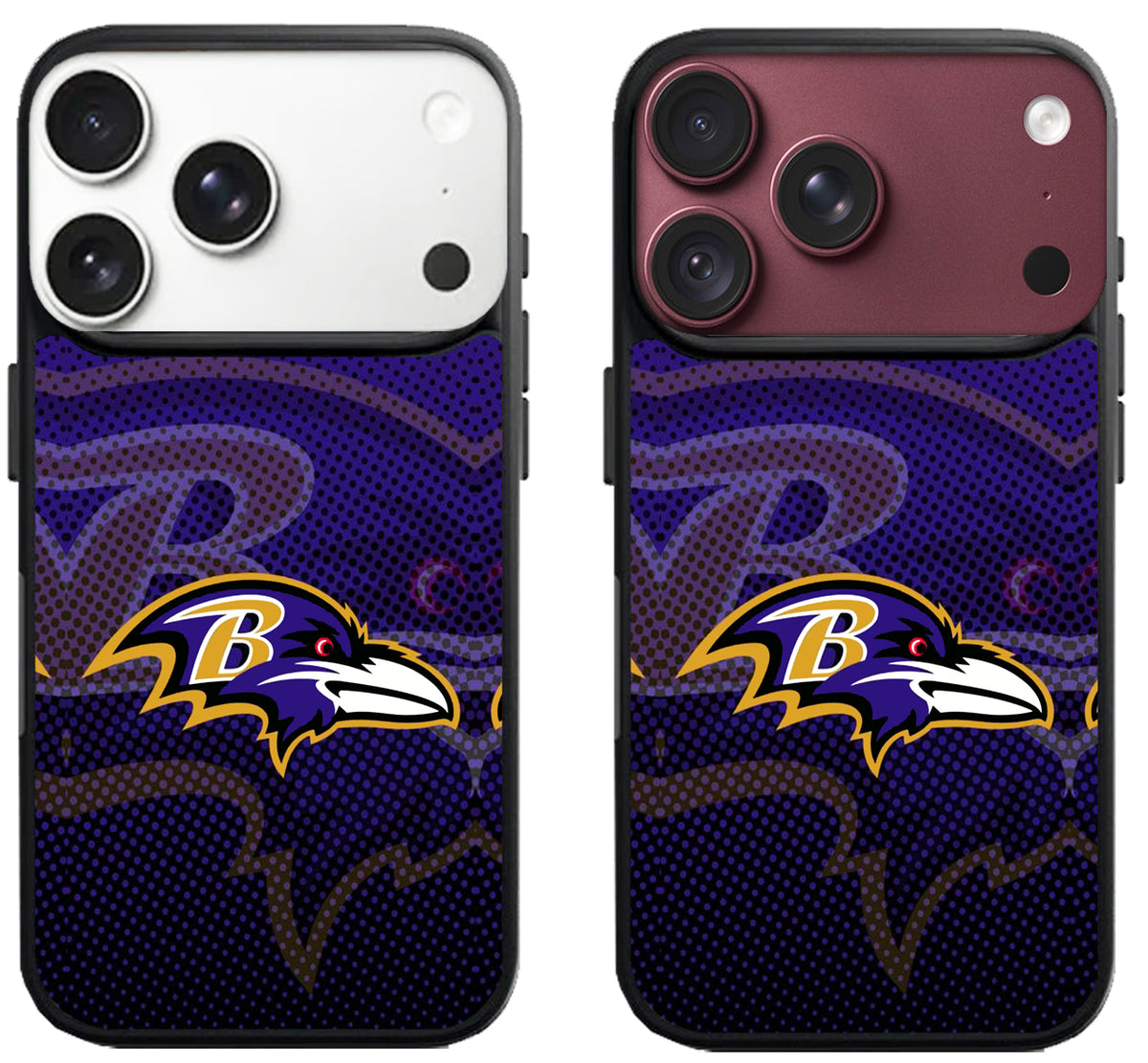 Baltimore Ravens Background iPhone 18 Pro | 18 Pro Max Case