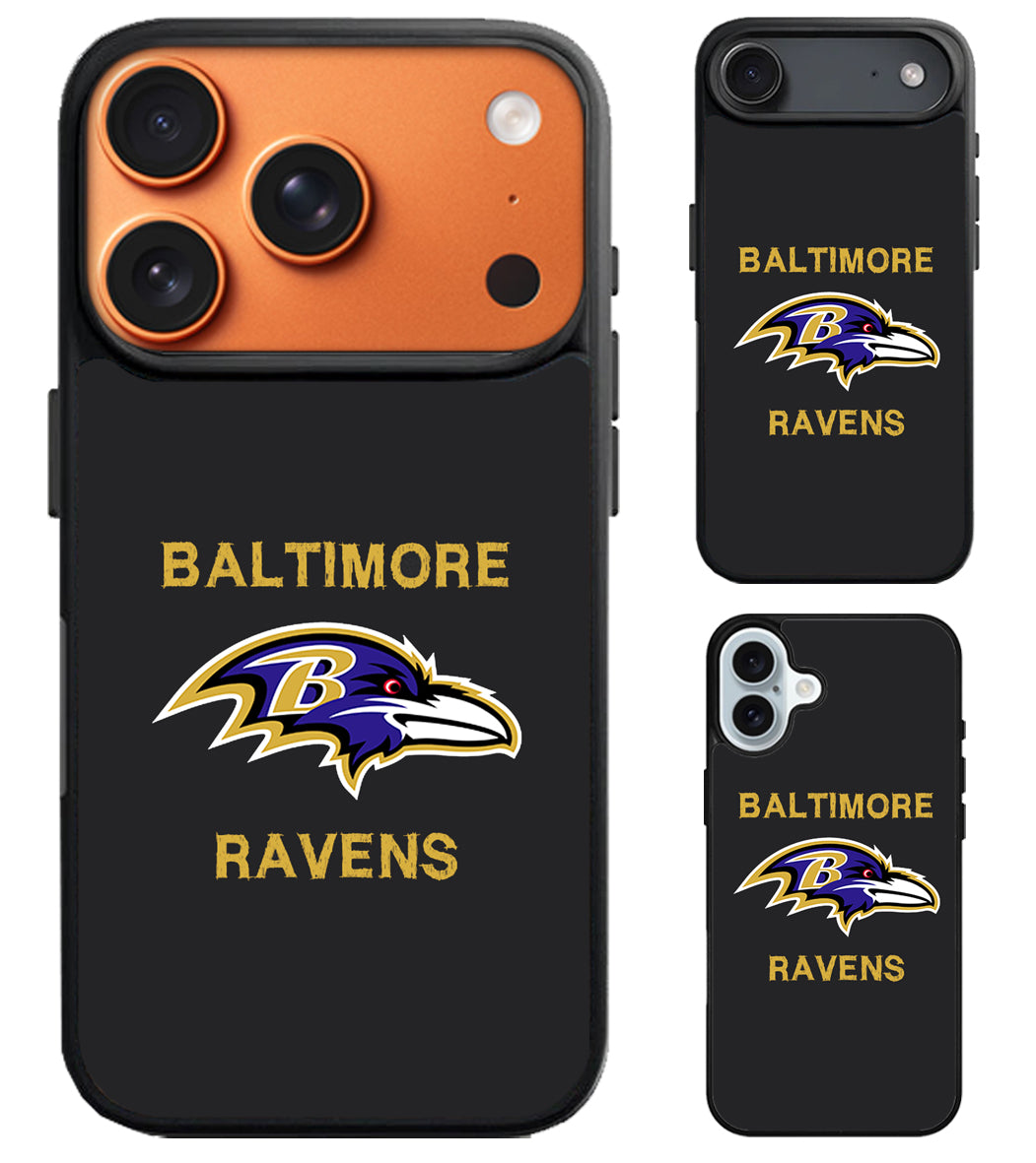 Baltimore Ravens Logo Cool iPhone Air | iPhone 17 | 17 Pro | 17 Pro Max Case