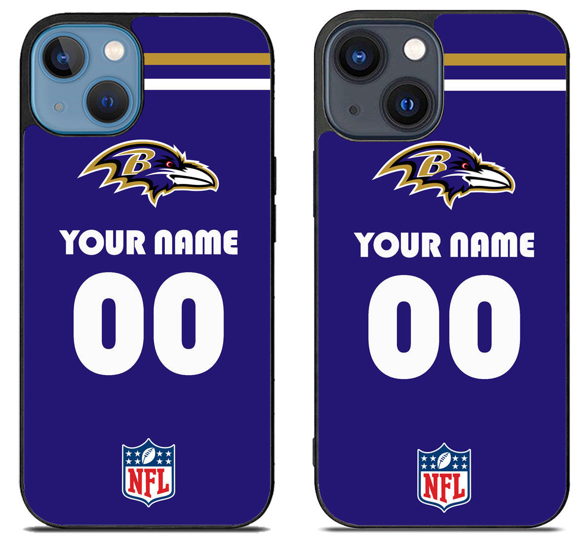 Custom Personalized Baltimore Ravens NFL iPhone 15 | iPhone 15 Plus Case
