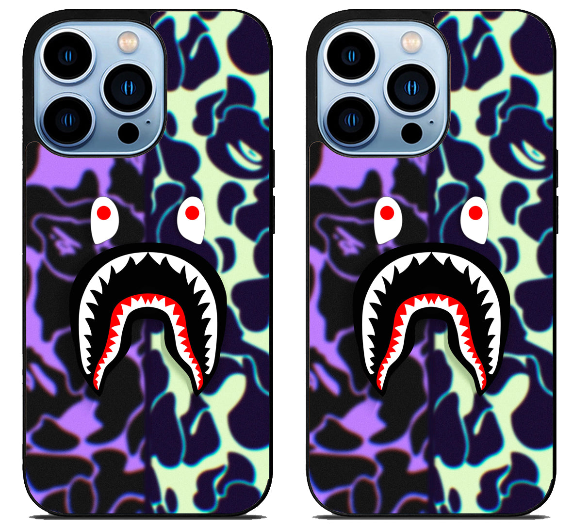 Bape Camo Shark Face iPhone 15 Pro | iPhone 15 Pro Max Case