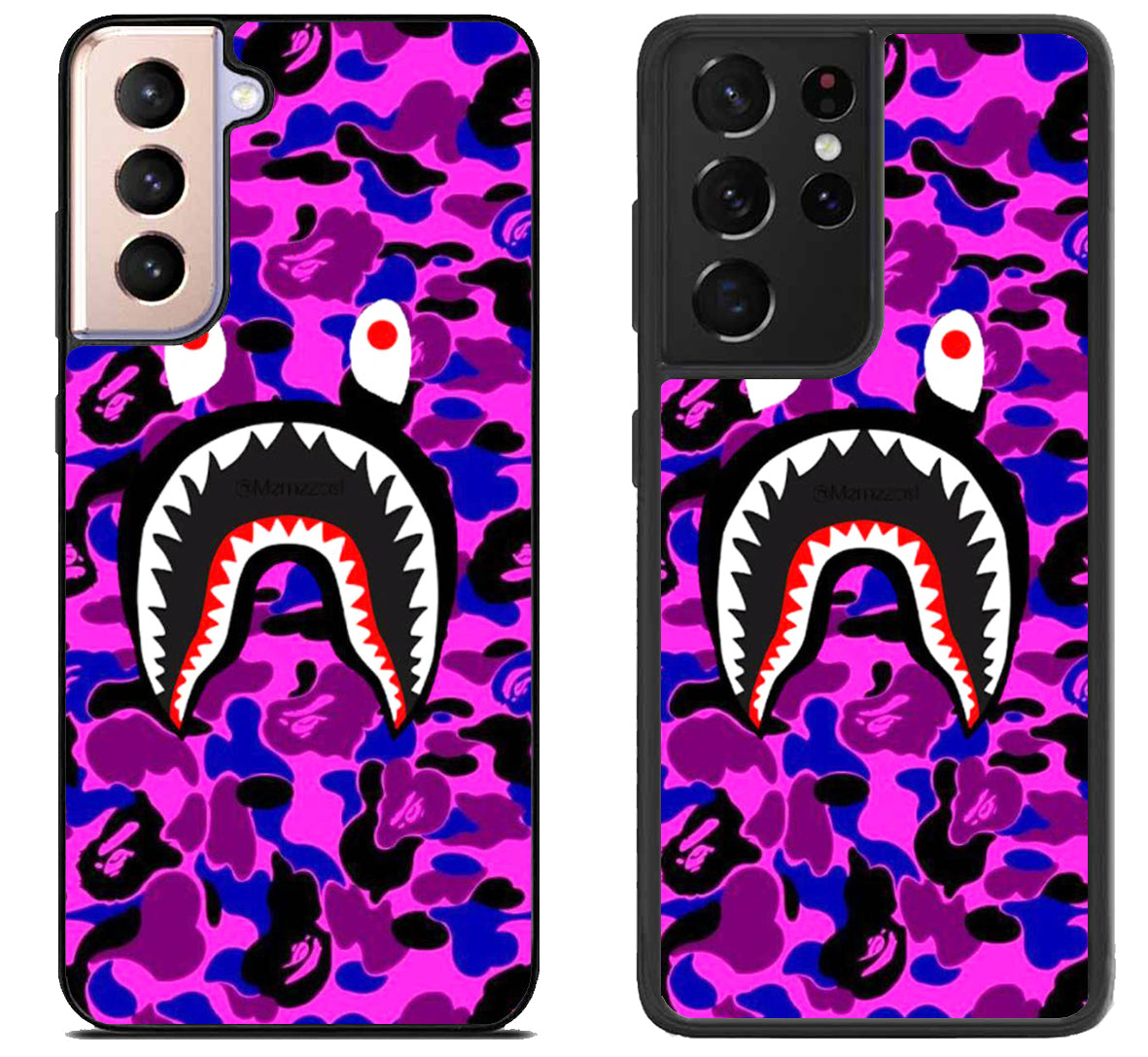 Bape Shark Camo Samsung Galaxy S21 | S21 FE | S21+ | S21 Ultra Case